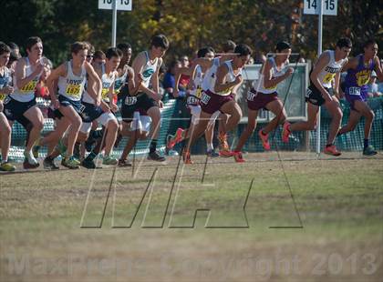 Thumbnail 3 in CIF State Cross Country Championships (Boys D1)  photogallery.