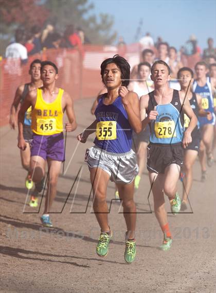 Thumbnail 2 in CIF State Cross Country Championships (Boys D1)  photogallery.