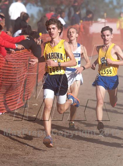 Thumbnail 2 in CIF State Cross Country Championships (Boys D1)  photogallery.