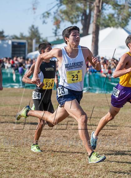 Thumbnail 2 in CIF State Cross Country Championships (Boys D1)  photogallery.
