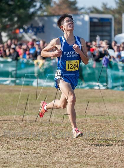 Thumbnail 1 in CIF State Cross Country Championships (Boys D1)  photogallery.