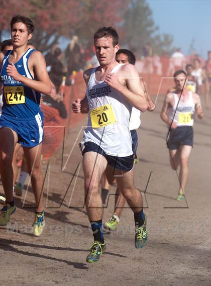 Thumbnail 2 in CIF State Cross Country Championships (Boys D1)  photogallery.