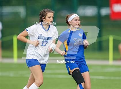 Thumbnail 3 in Duchesne vs. St. Vincent (MSHSAA Class 1 Championship) photogallery.