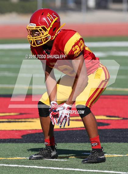 Thumbnail 3 in Tracy @ Jesuit (CIF SJS D2 Playoff)  photogallery.