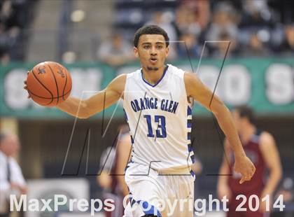 Thumbnail 2 in Tri-City Christian vs. Orange Glen (CIF SDS D4 Final) photogallery.