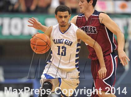 Thumbnail 3 in Tri-City Christian vs. Orange Glen (CIF SDS D4 Final) photogallery.
