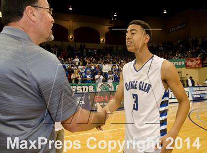 Thumbnail 2 in Tri-City Christian vs. Orange Glen (CIF SDS D4 Final) photogallery.