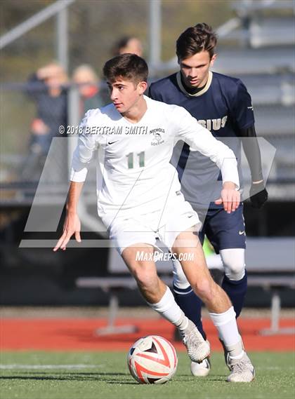 Thumbnail 1 in Nichols @ Canisius (Monsignor Class A Semifinal) photogallery.