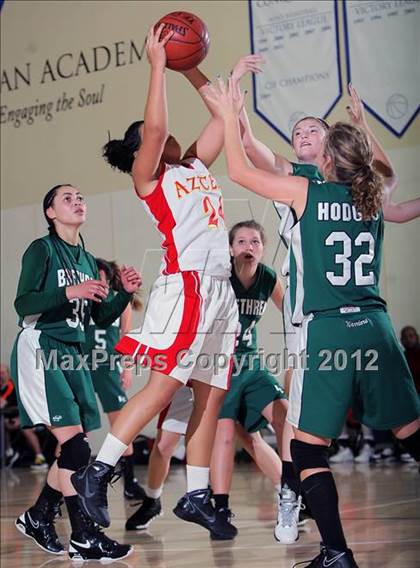 Thumbnail 2 in Brethren Christian vs. Palm Desert (MaxPreps Holiday Classic) photogallery.