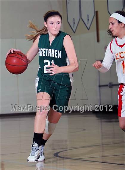 Thumbnail 3 in Brethren Christian vs. Palm Desert (MaxPreps Holiday Classic) photogallery.