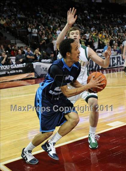 Thumbnail 1 in Bishop Manogue vs. Canyon Springs (NIAA D4A Final) photogallery.