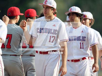 Thumbnail 3 in Charlotte Catholic vs. Providence Day photogallery.