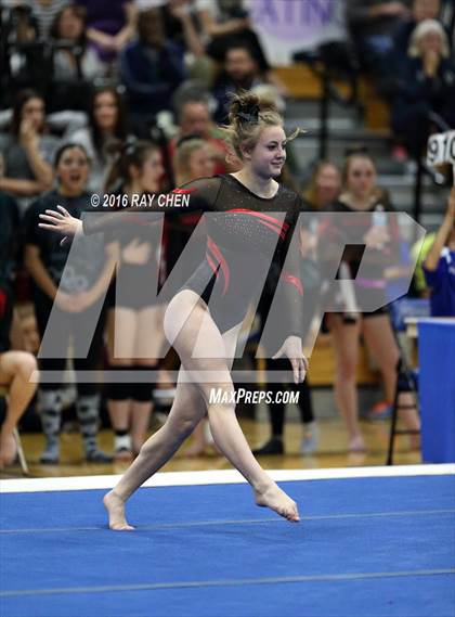 Thumbnail 2 in CHSAA 5A Gymnastics (Preliminary) photogallery.