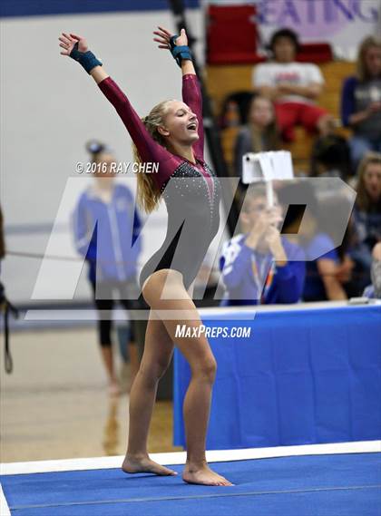 Thumbnail 2 in CHSAA 5A Gymnastics (Preliminary) photogallery.