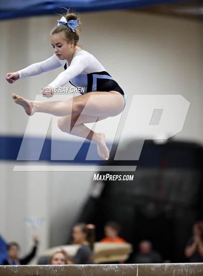 Thumbnail 2 in CHSAA 5A Gymnastics (Preliminary) photogallery.