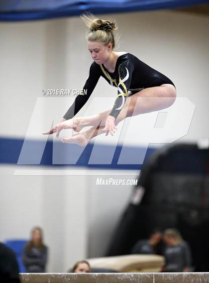 Thumbnail 2 in CHSAA 5A Gymnastics (Preliminary) photogallery.