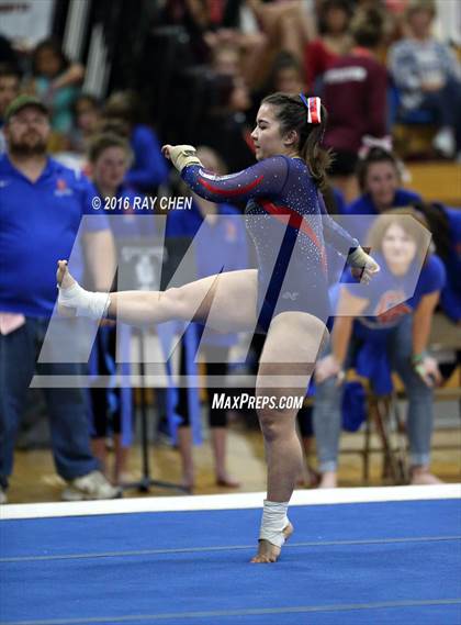 Thumbnail 3 in CHSAA 5A Gymnastics (Preliminary) photogallery.