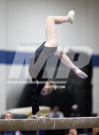 Thumbnail 2 in CHSAA 5A Gymnastics (Preliminary) photogallery.