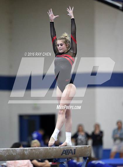 Thumbnail 2 in CHSAA 5A Gymnastics (Preliminary) photogallery.