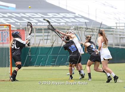 Thumbnail 3 in Cardinal Gibbons vs. Lake Norman (NCHSAA Final) photogallery.