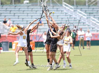 Thumbnail 2 in Cardinal Gibbons vs. Lake Norman (NCHSAA Final) photogallery.