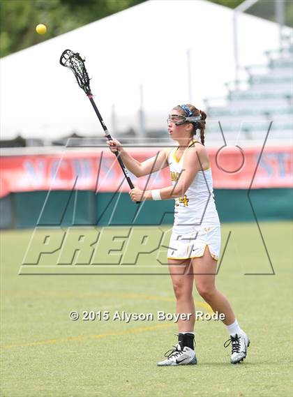 Thumbnail 2 in Cardinal Gibbons vs. Lake Norman (NCHSAA Final) photogallery.
