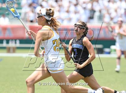 Thumbnail 2 in Cardinal Gibbons vs. Lake Norman (NCHSAA Final) photogallery.