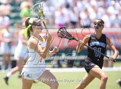 Thumbnail 1 in Cardinal Gibbons vs. Lake Norman (NCHSAA Final) photogallery.