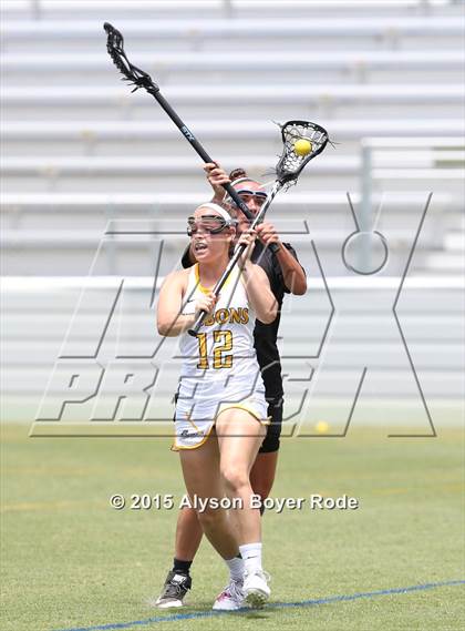 Thumbnail 1 in Cardinal Gibbons vs. Lake Norman (NCHSAA Final) photogallery.