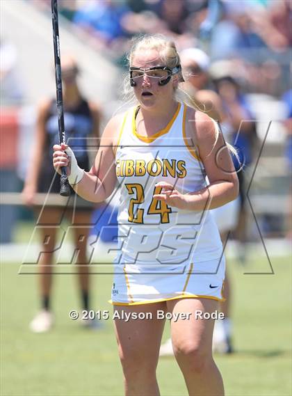 Thumbnail 3 in Cardinal Gibbons vs. Lake Norman (NCHSAA Final) photogallery.