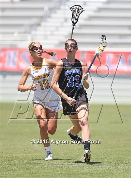 Thumbnail 2 in Cardinal Gibbons vs. Lake Norman (NCHSAA Final) photogallery.
