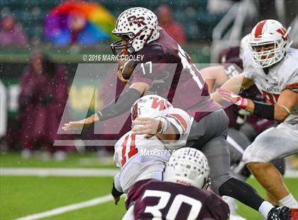 Thumbnail 3 in Round Rock vs. The Woodlands (UIL 6A Quarterfinal) photogallery.