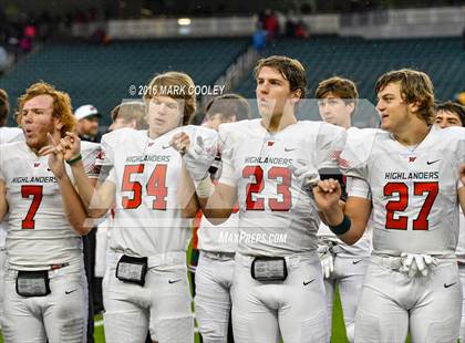 Thumbnail 3 in Round Rock vs. The Woodlands (UIL 6A Quarterfinal) photogallery.
