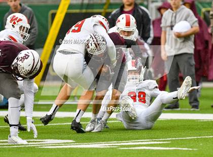 Thumbnail 1 in Round Rock vs. The Woodlands (UIL 6A Quarterfinal) photogallery.