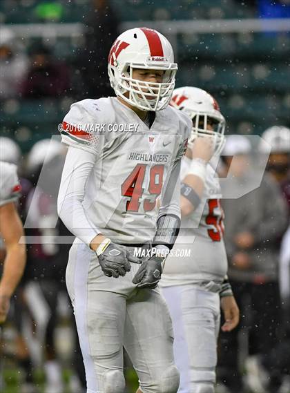 Thumbnail 2 in Round Rock vs. The Woodlands (UIL 6A Quarterfinal) photogallery.