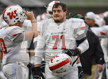 Thumbnail 3 in Round Rock vs. The Woodlands (UIL 6A Quarterfinal) photogallery.