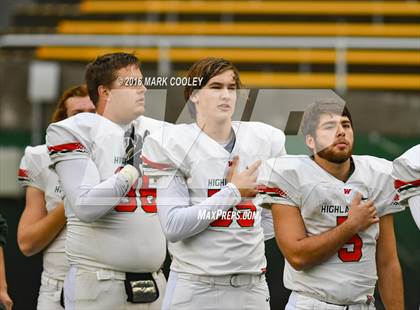 Thumbnail 1 in Round Rock vs. The Woodlands (UIL 6A Quarterfinal) photogallery.