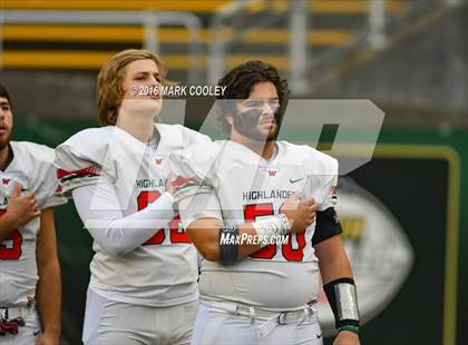 Thumbnail 3 in Round Rock vs. The Woodlands (UIL 6A Quarterfinal) photogallery.
