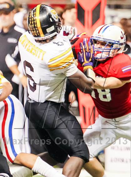 Thumbnail 2 in University Lab vs. Curtis (LHSAA D2 Final) photogallery.