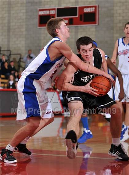 Thumbnail 3 in Los Alamitos vs. Servite (Nike Extravaganza) photogallery.