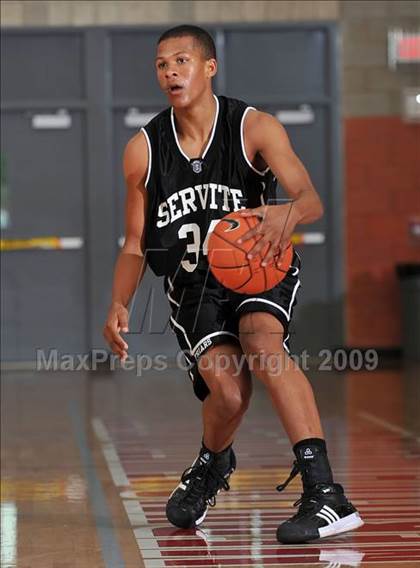 Thumbnail 1 in Los Alamitos vs. Servite (Nike Extravaganza) photogallery.