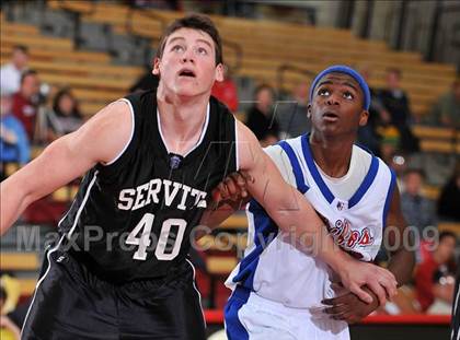 Thumbnail 2 in Los Alamitos vs. Servite (Nike Extravaganza) photogallery.