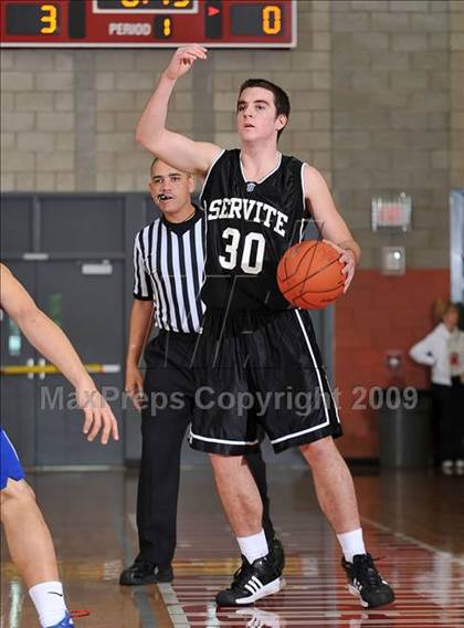 Thumbnail 1 in Los Alamitos vs. Servite (Nike Extravaganza) photogallery.
