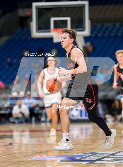 Thumbnail 1 in Lipan vs New Home (UIL 2A Basketball Semifinal) photogallery.