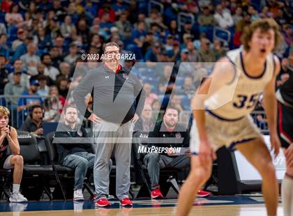 Thumbnail 1 in Lipan vs New Home (UIL 2A Basketball Semifinal) photogallery.