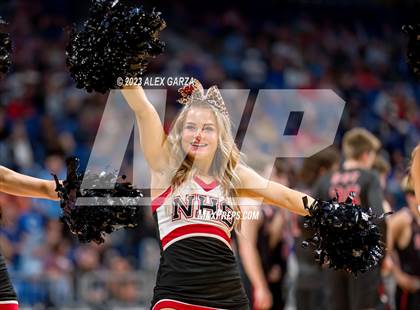 Thumbnail 3 in Lipan vs New Home (UIL 2A Basketball Semifinal) photogallery.