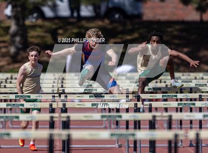 Thumbnail 1 in Benson Invitational (Boys 110M Hurdle)  photogallery.