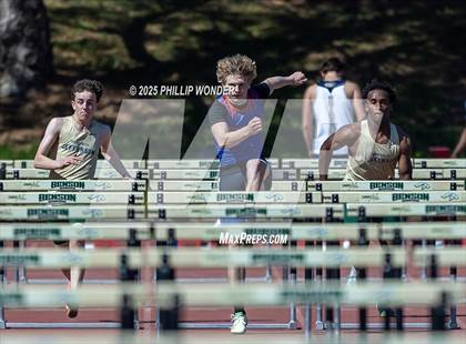 Thumbnail 1 in Benson Invitational (Boys 110M Hurdle)  photogallery.