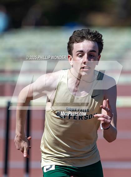 Thumbnail 2 in Benson Invitational (Boys 110M Hurdle)  photogallery.