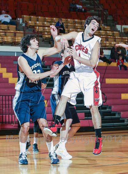 Thumbnail 3 in Episcopal School of Dallas vs. Wichita Falls (Fantasy of Lights) photogallery.